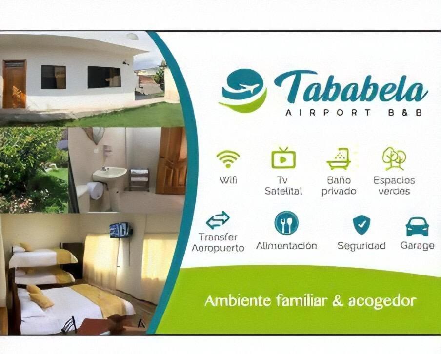 Tababela Airport B&B Exterior photo
